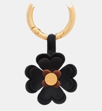 Charm en cuir - TREFLE - Gerard Darel - Noir