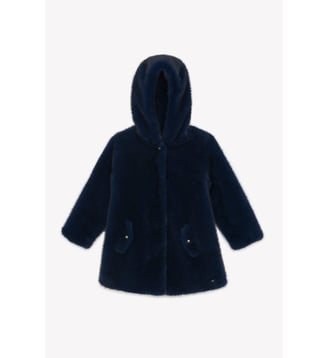 Manteau -  imitation fourrure - Tartine Et Chocolat - Marine