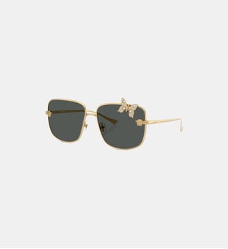 Lunettes de soleil Carré VE2282 - Versace - Or