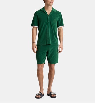 Bermuda Shorts en éponge uni - Vilebrequin - Tropical