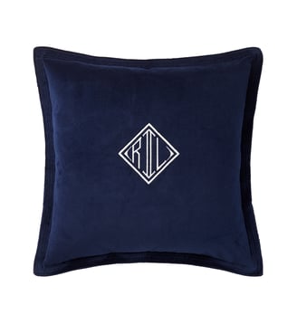 Housse de coussin en velours - Ralph Lauren Home - Navy
