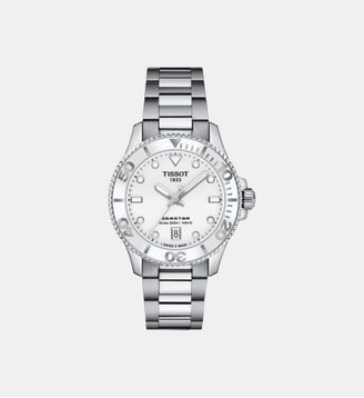 Montre Seastar Blanc T1202101101100 - Tissot - Argenté
