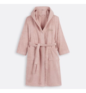 Peignoir à capuche éponge personnalisé La Redoute Interieurs