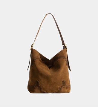 Sac Jane Hobo Western Used - Zadig&Voltaire - Marron cognac