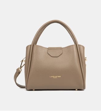 Sac à main Ida signature - Lancaster - Taupe