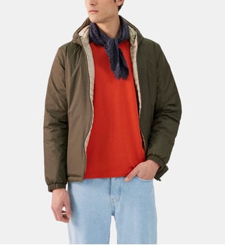 Doudoune ultralégère réversibles Chicago 2.0 - Jott - Army et beige