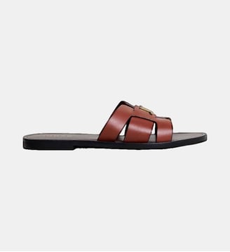 Mules plates Weil  - Jonak - Cognac