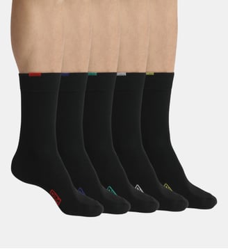 Lot de 5 paires de Mi-Chaussettes Ecodim - Dim - Noir