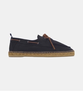Chaussures bateau en cuir suédé NEMO - Castaner - Bleu foncé