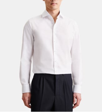 Chemise d'affaires 1/1 Slim Col Kent - Seidensticker - Blanc