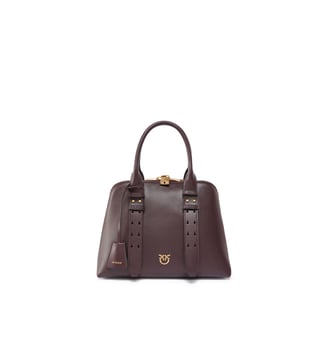Sac à main moyen escape bag en cuir - Pinko - Rouge