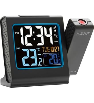 Réveil WT552 Noir - La Crosse - Noir