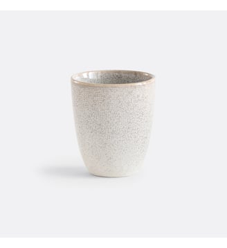 Lot de 4 tasses grès - La Redoute Interieurs - Gris clair