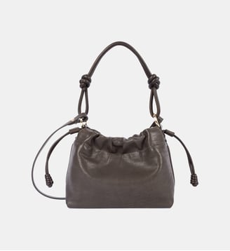 Petit sac besace Lush en cuir - Lancaster - Marron