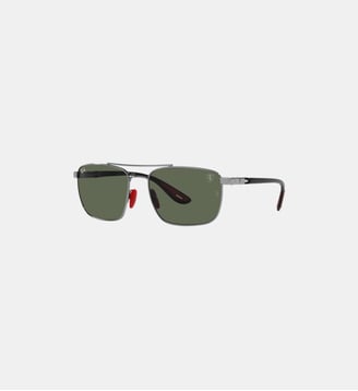 Lunettes de soleil Carré RB3715M RB3715M Scuderia Ferrari Collection - Ray Ban - Vert