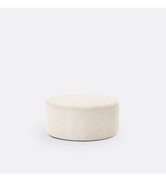 Pouf velours côtelé La Redoute Interieurs