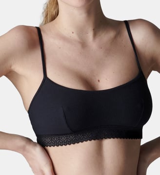 Soutien-gorge triangle sans-armatures - Noir - Simone Pérèle - Noir