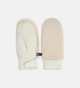 Gants de ski fake fur coupe regular - Fusalp - Desert et neige