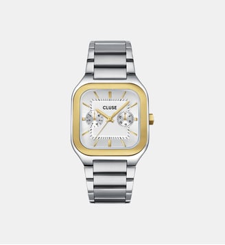 Montre Quadrus Argenté CW26201 - Cluse - Argenté