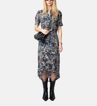 Robe Rimaz - Zadig&Voltaire - Bleu encre