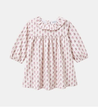 Robe imprimée en velours Bébé - Cyrillus - Imprimé rosie