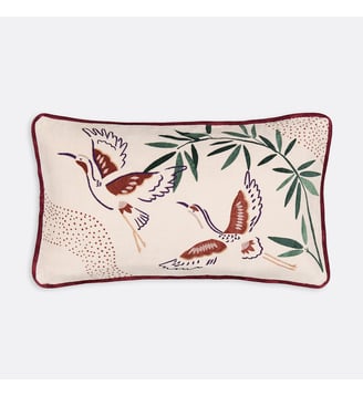 Housse de coussin rectangulaire en velours - La Redoute Interieurs - Multicolore