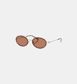 Lunettes de soleil Rond GG1980S - Gucci - Écaille