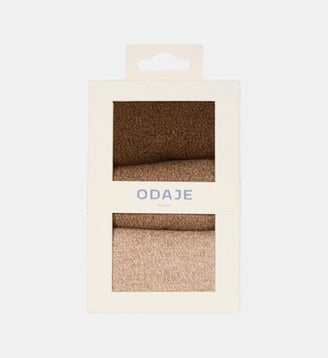 Pack de 3 Chaussettes - Odaje - Marron beige