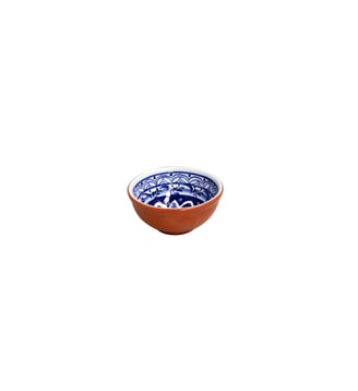 Bol à Apéritifs Alentejo Terracotta - Costa Nova - Bleu et blanc