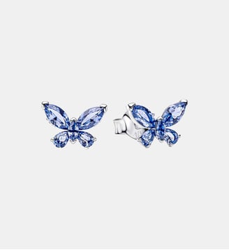Clous d'Oreilles Papillon - Pandora - Argenté