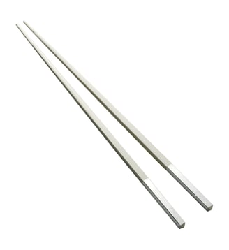 Paires de baguettes japonaises blanches - UNI - Christofle - Blanc