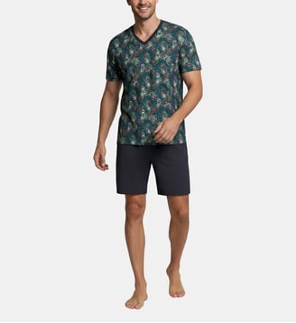 Pyjama d'homme à imprimé en Lyocell - Impetus - Vert