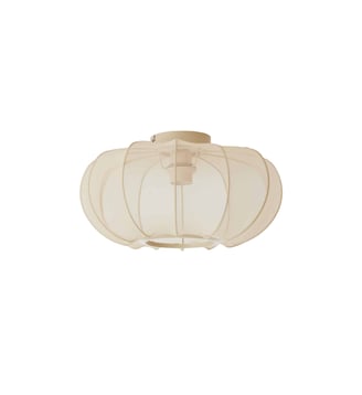 Plafonniere Plumalia - Sable - Ø40cm - Light & Living - Marron