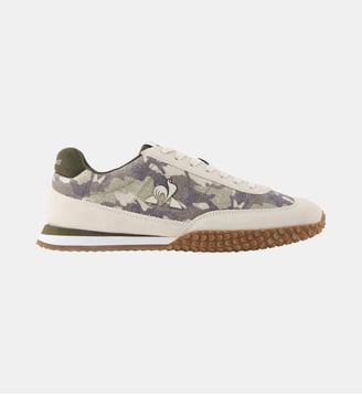 Sneakers rétro-running avec imprimé camouflage Veloce Le Coq Sportif