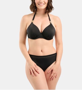 Bas de maillot de bain Speekaboo Shape - Sans Complexe - Noir