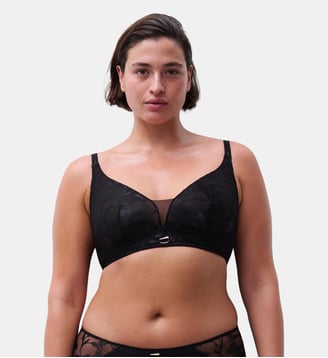 Soutien-gorge sans armature broderie florale Chantelle