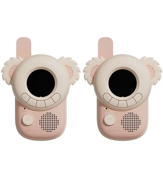 Paire de Talkie-Walkie Zoo - The Zoofamily - Ecru