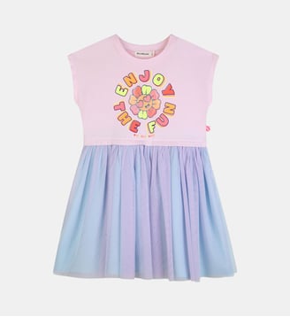 Robe manches courtes - Billieblush - Rose