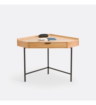 Bureau console d'angle 1 tiroir La Redoute Interieurs