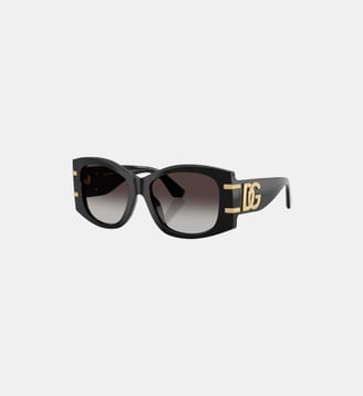 Lunettes de soleil Papillon DG4501 - Dolce & Gabbana - Noir