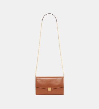 Pochette en cuir – ENVELOPPE - Gerard Darel - Cognac