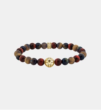Bracelet de Beads en œil de tigre - Thomas Sabo - Or jaune
