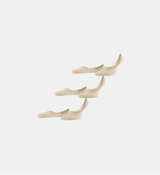 Chaussettes Invisibles Step Medium Cut 3-Pack Coton - Falke - Mélange sable