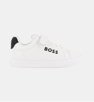 Basket à lacets - BOSS Kidswear - Blanc