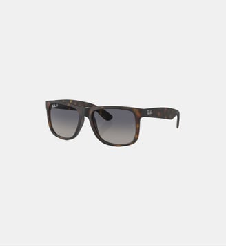 Lunettes de soleil Carré RB4165 Justin Classic - Ray Ban - Marron gris