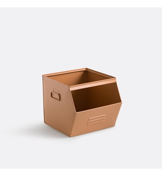 Casier empilable en métal acier La Redoute Interieurs