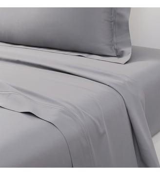 Drap plat en satin Yves Delorme