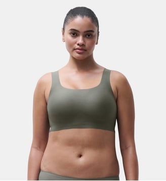 Soutien-gorge sans armature - Chantelle - Vert argile