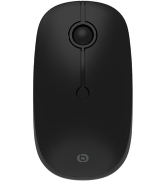Souris sans fil rechargeable M-12-SF - Essentiel B - Noir