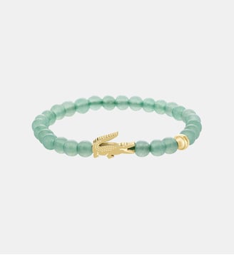 Bracelet Matchpoint Doré 2040650-PAR - Lacoste - Doré et aventurine verte